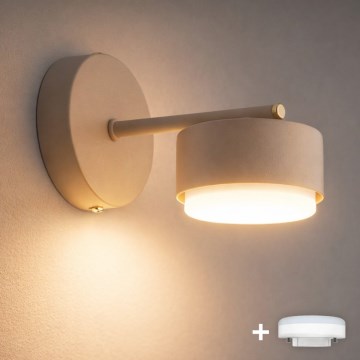 Brilagi - LED Nástěnná lampa MONO 1xGX53/30W/230V béžová