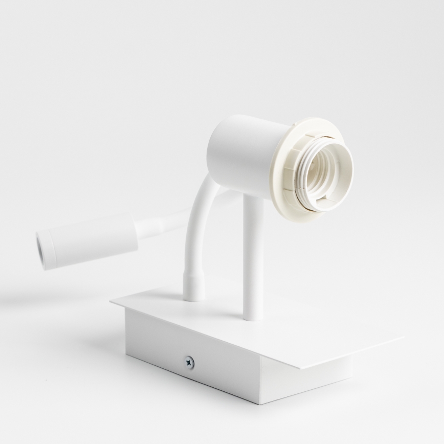 Brilagi - LED Flexibilní nástěnná lampa NUBILA 1xE27/25W/230V + LED/3W bílá/antracit