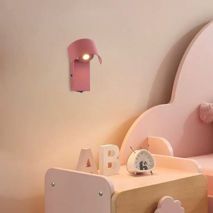 Brilagi - LED Nástěnná lampa VASTO LED/3W/230V růžová