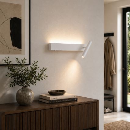 BRILAGI - LED Nástěnné bodové svítidlo ARLIX LED/3W/230V + LED/7W bílá CRI 90