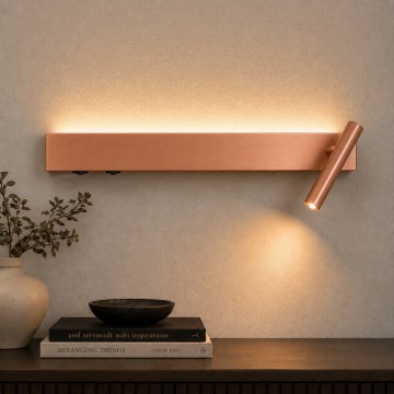 BRILAGI - LED Nástěnné bodové svítidlo ARLIX LED/3W/230V + LED/7W bronzová CRI 90