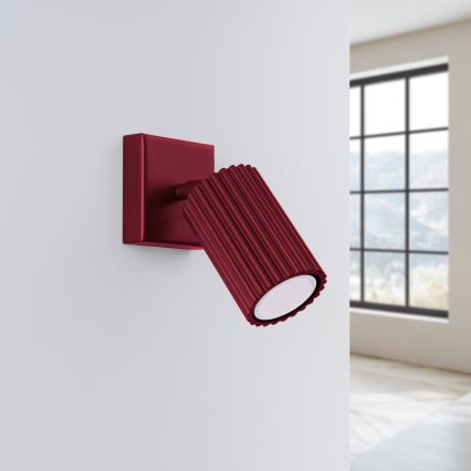 Brilagi - LED Nástěnné bodové svítidlo CRESTO 1xGU10/10W/230V burgundy