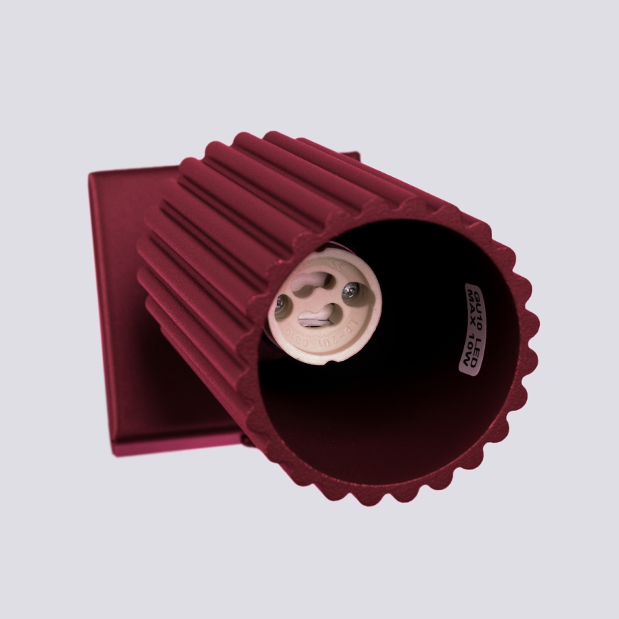 Brilagi - LED Nástěnné bodové svítidlo CRESTO 1xGU10/10W/230V burgundy