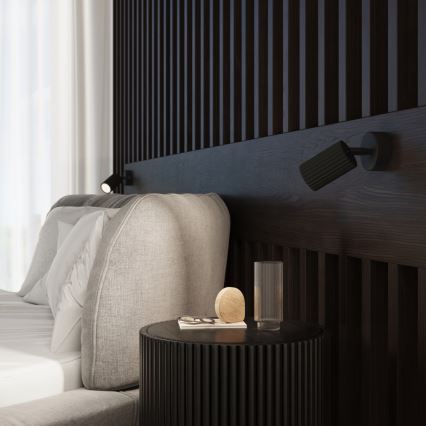 Brilagi - LED Nástěnné bodové svítidlo CRESTO 1xGU10/10W/230V černá