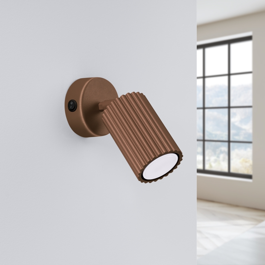 Brilagi - LED Nástěnné bodové svítidlo CRESTO 1xGU10/10W/230V hnědá