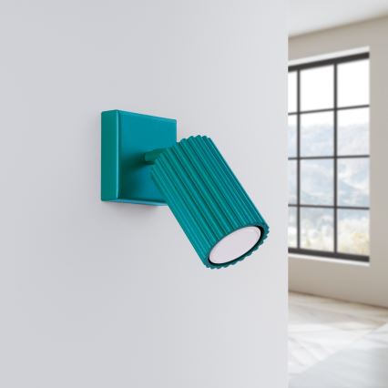 Brilagi - LED Nástěnné bodové svítidlo CRESTO 1xGU10/10W/230V tyrkysová