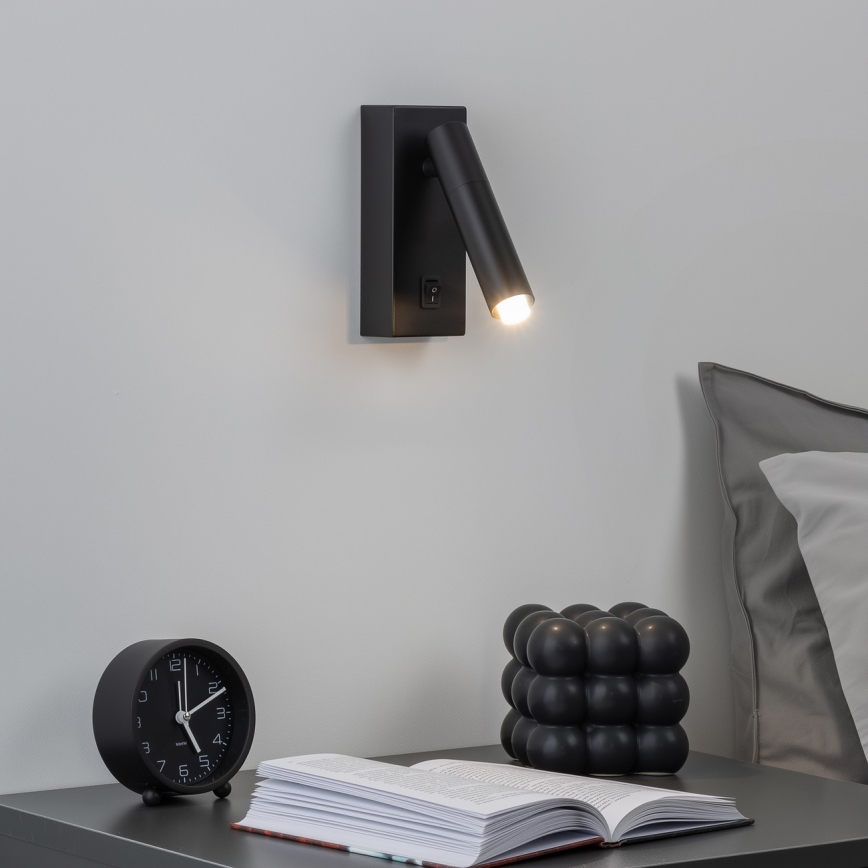 Brilagi - LED Nástěnné bodové svítidlo MAYA 1xG9/7W/230V černá