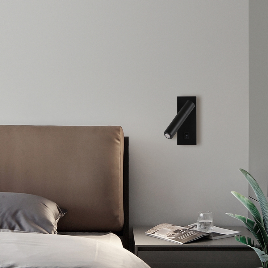 Brilagi - LED Nástěnné bodové svítidlo MAYA 1xG9/7W/230V černá