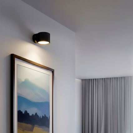 Brilagi - LED Nástěnné bodové svítidlo STRIPY 1xGX53/15W/230V černá