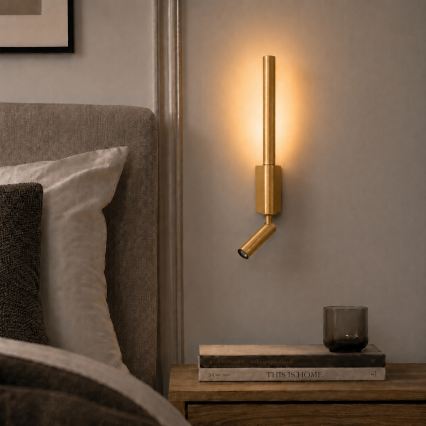 BRILAGI - LED Nástěnné bodové svítidlo VIXON LED/3W/230V + LED/5W zlatá CRI 90
