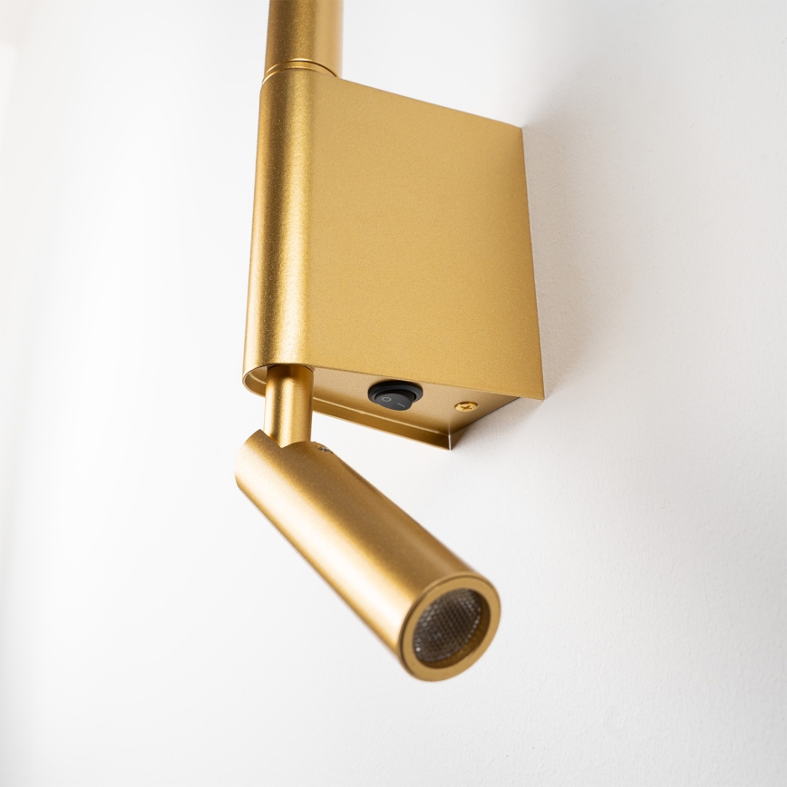 BRILAGI - LED Nástěnné bodové svítidlo VIXON LED/3W/230V + LED/5W zlatá CRI 90