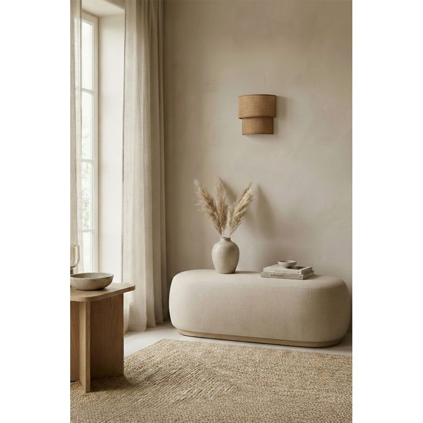 Brilagi - LED Nástěnné svítidlo BOHO ECO 1xE27/10W/230V béžová