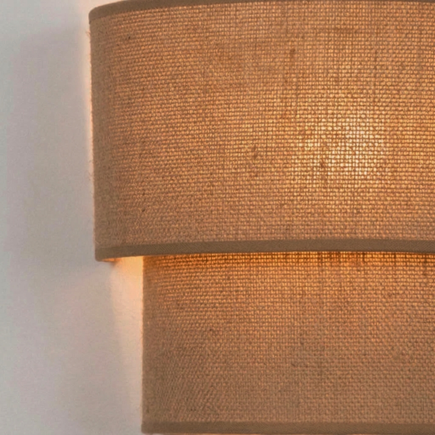 Brilagi - LED Nástěnné svítidlo BOHO ECO 1xE27/10W/230V béžová