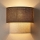 Brilagi - LED Nástěnné svítidlo BOHO ECO 1xE27/10W/230V hnědá/krémová