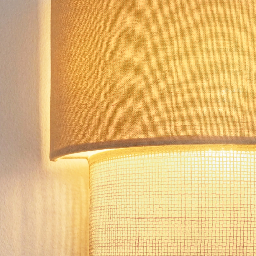 Brilagi - LED Nástěnné svítidlo BOHO ECO 1xE27/10W/230V krémová