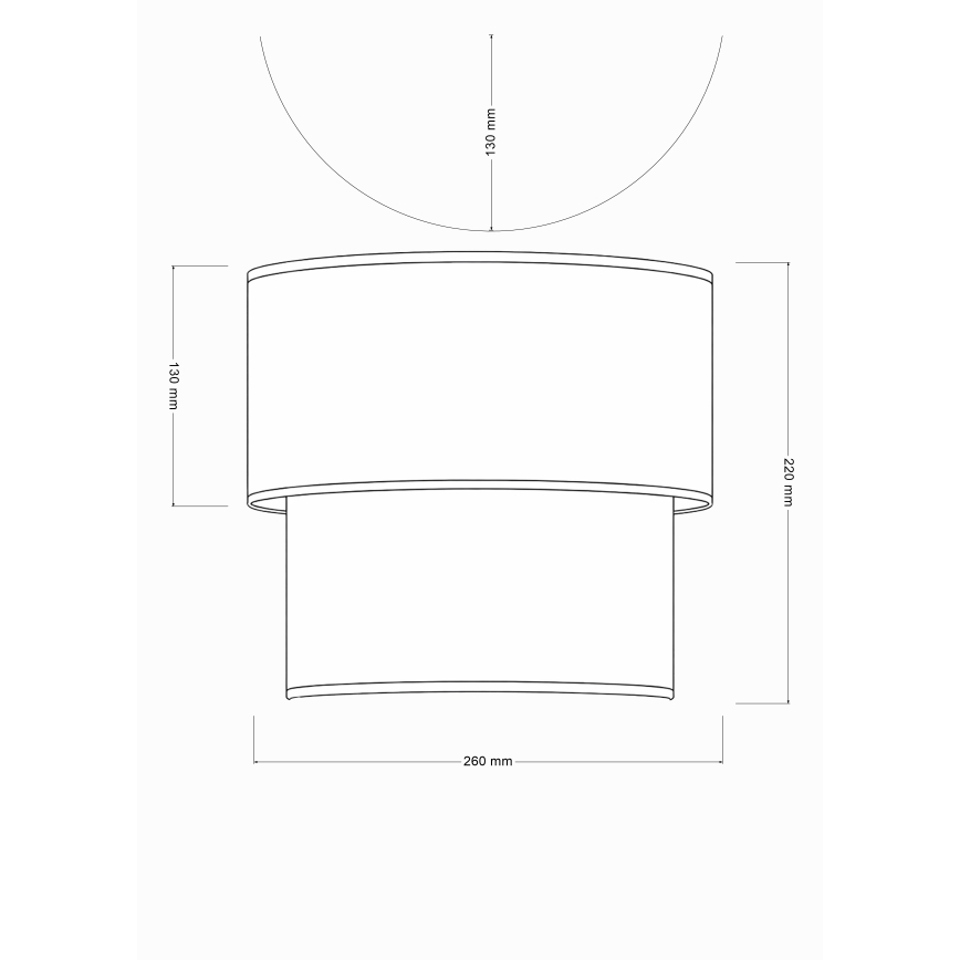 Brilagi - LED Nástěnné svítidlo BOHO ECO 1xE27/10W/230V krémová