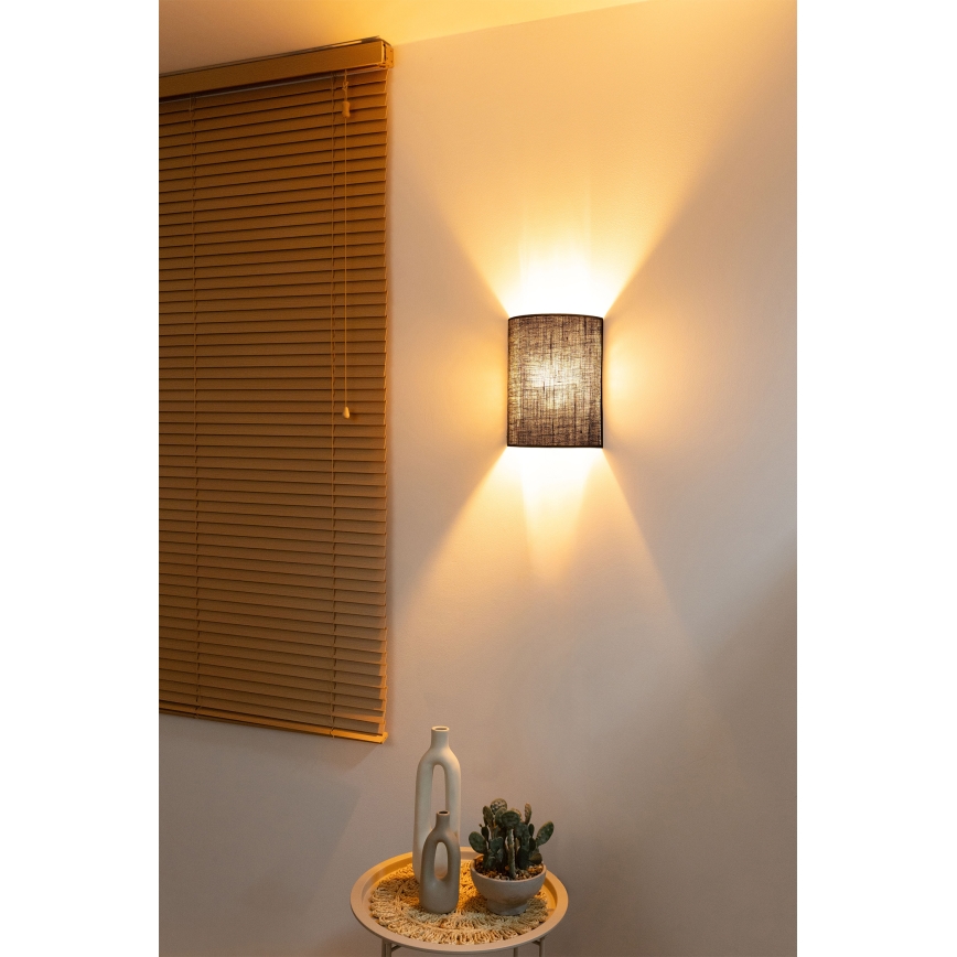 Brilagi - LED Nástěnné svítidlo BOHO STYLE 1xE27/15W/230V hnědá