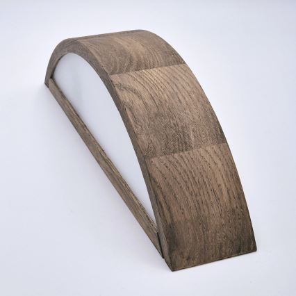 Brilagi - LED Nástěnné svítidlo CARVALHO 1xE27/15W/230V dub ořech