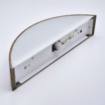Brilagi - LED Nástěnné svítidlo CARVALHO 1xE27/15W/230V dub ořech