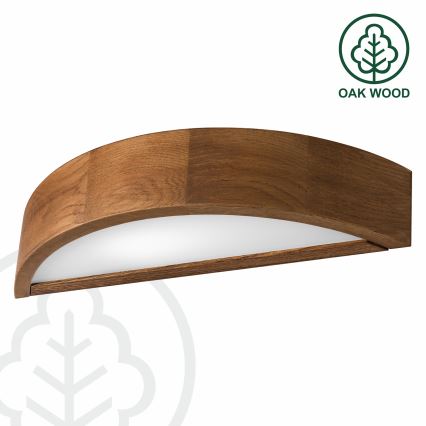 Brilagi - LED Nástěnné svítidlo CARVALHO 1xE27/15W/230V dub třešeň