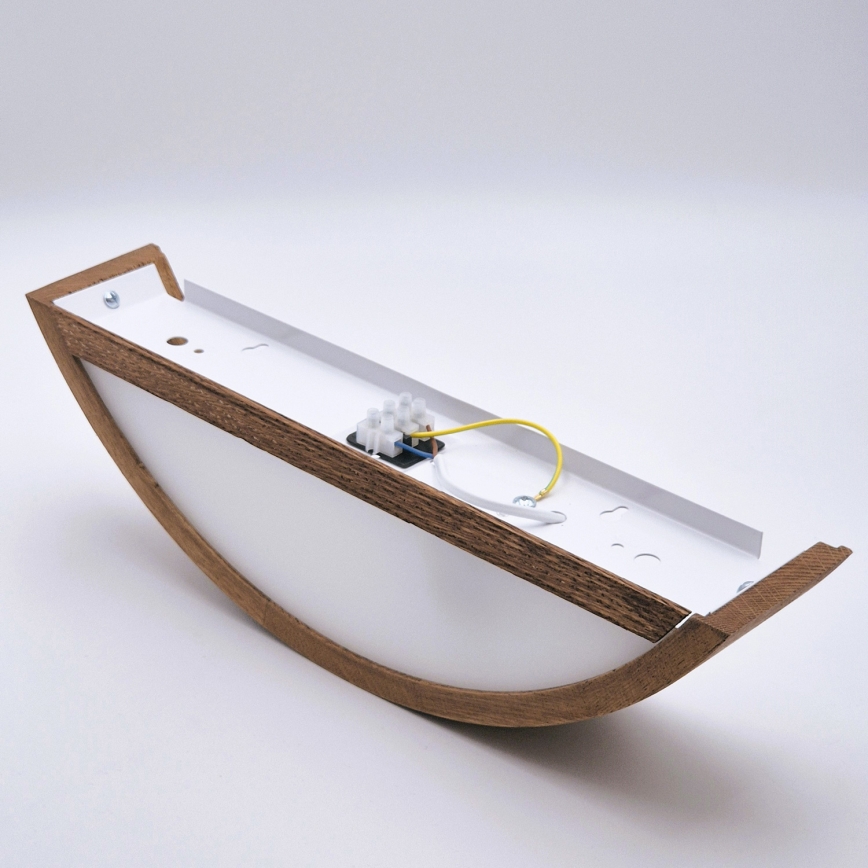 Brilagi - LED Nástěnné svítidlo CARVALHO 1xE27/15W/230V dub třešeň