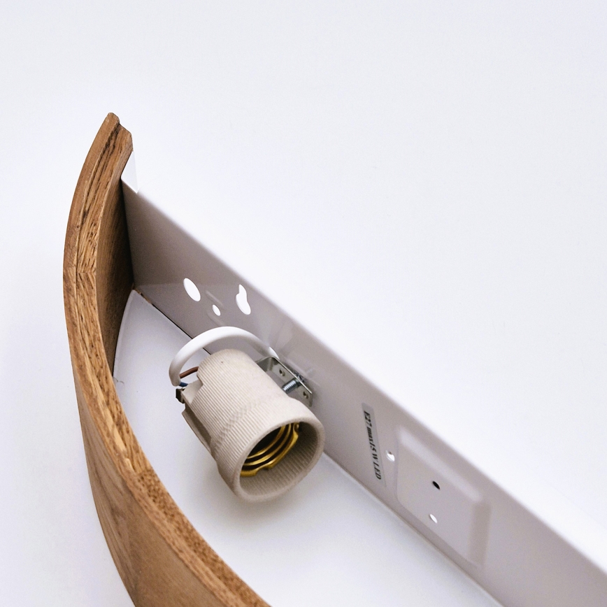 Brilagi - LED Nástěnné svítidlo CARVALHO 1xE27/15W/230V dub třešeň