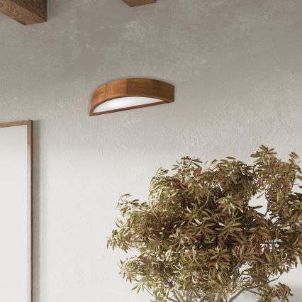 Brilagi - LED Nástěnné svítidlo CARVALHO 1xE27/60W/230V dub třešeň
