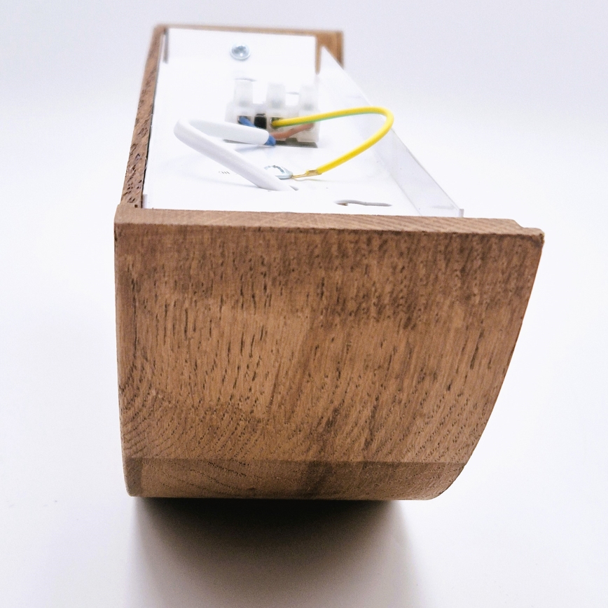Brilagi - LED Nástěnné svítidlo CARVALHO 1xE27/60W/230V dub třešeň