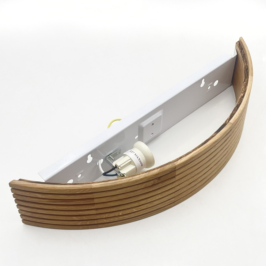 Brilagi - LED Nástěnné svítidlo CARVALHO MODERN 1xE27/60W/230V dub