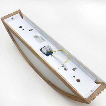 Brilagi - LED Nástěnné svítidlo CARVALHO MODERN 1xE27/60W/230V dub