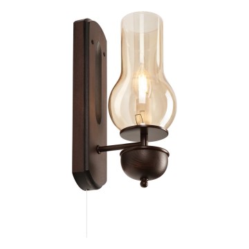 Brilagi - LED Nástěnné svítidlo COTTAGE 1xE14/40W/230V buk/hnědá