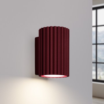 Brilagi - LED Nástěnné svítidlo CRESTO 1xGU10/10W/230V 10 cm burgundy