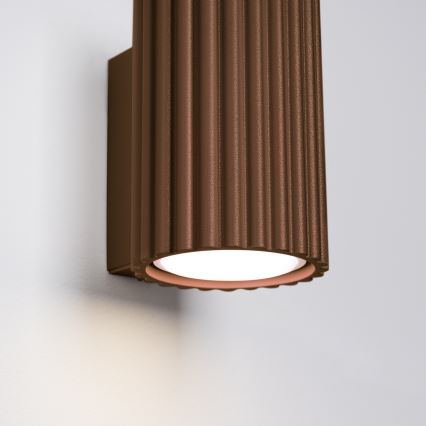 Brilagi - LED Nástěnné svítidlo CRESTO 1xGU10/10W/230V 10 cm hnědá