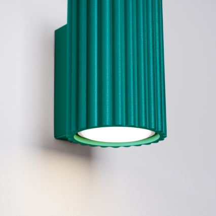 Brilagi - LED Nástěnné svítidlo CRESTO 1xGU10/10W/230V 10 cm tyrkysová