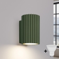 Brilagi - LED Nástěnné svítidlo CRESTO 1xGU10/10W/230V 10 cm zelená