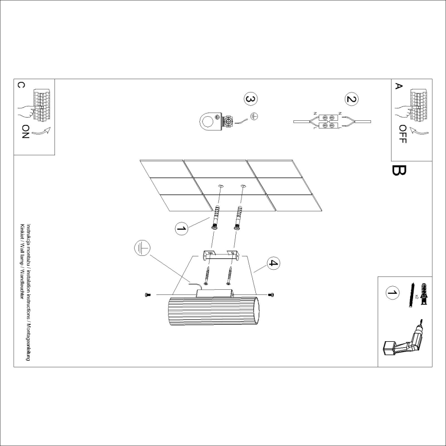 Brilagi - LED Nástěnné svítidlo CRESTO 2xGU10/10W/230V 20 cm červená