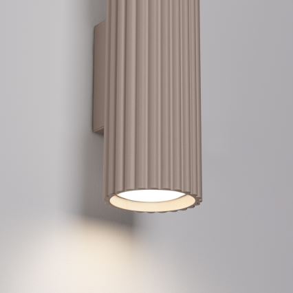 Brilagi - LED Nástěnné svítidlo CRESTO 2xGU10/10W/230V 20 cm taupe