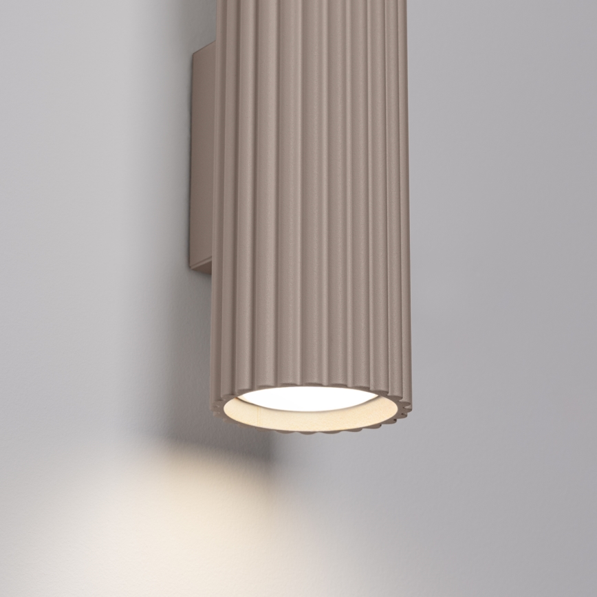 Brilagi - LED Nástěnné svítidlo CRESTO 2xGU10/10W/230V 20 cm taupe