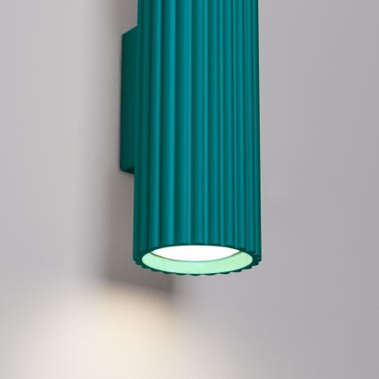Brilagi - LED Nástěnné svítidlo CRESTO 2xGU10/10W/230V 20 cm tyrkysová