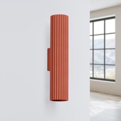 BRILAGI - LED Nástěnné svítidlo CRESTO 2xGU10/10W/230V 30 cm oranžová