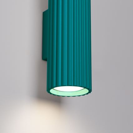Brilagi - LED Nástěnné svítidlo CRESTO 2xGU10/10W/230V 30 cm tyrkysová