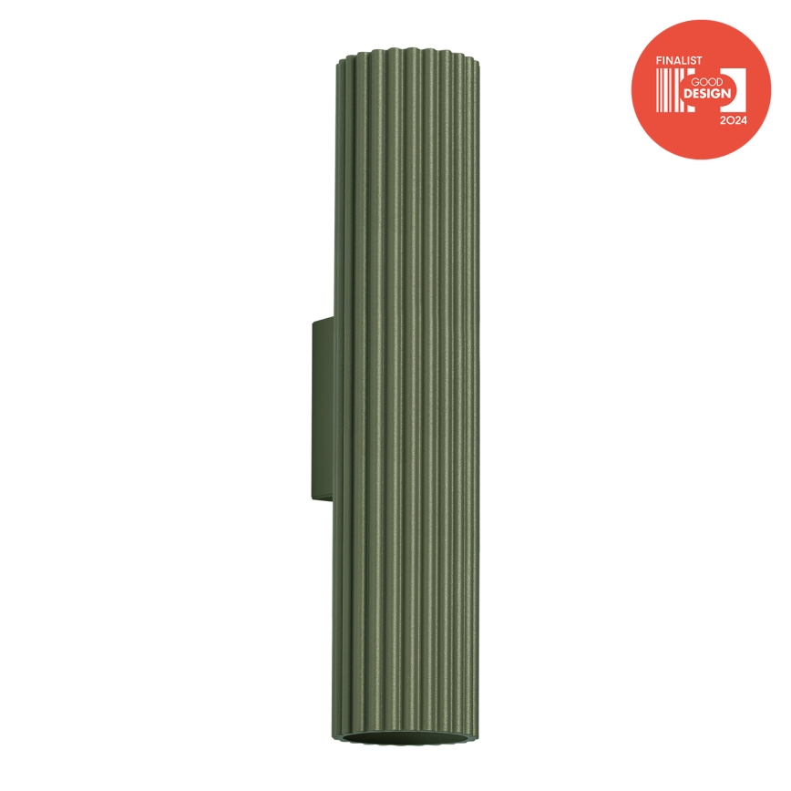 Brilagi - LED Nástěnné svítidlo CRESTO 2xGU10/10W/230V 30 cm zelená