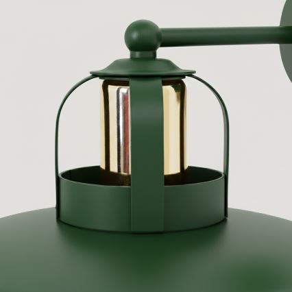 Brilagi - LED Nástěnné svítidlo FLAMENGO 1xE27/60W/230V zelená