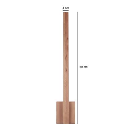 BRILAGI - LED Nástěnné svítidlo GARDALINE LED/90W/230V 60 cm dub