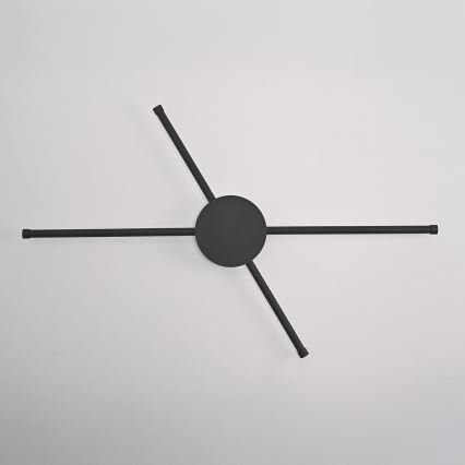 Brilagi - LED Nástěnné svítidlo LUGO QUATTRO LED/16W/230V černá