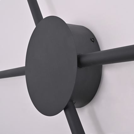 Brilagi - LED Nástěnné svítidlo LUGO QUATTRO LED/16W/230V černá