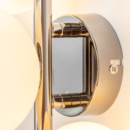 Brilagi - LED Nástěnné svítidlo MILLA 3xG9/3W/230V černý chrom/bílá