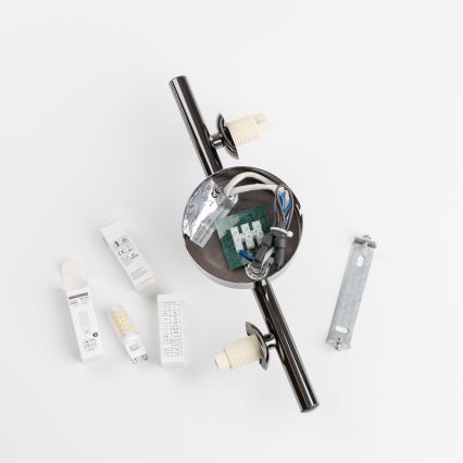 Brilagi - LED Nástěnné svítidlo MILLA 3xG9/3W/230V lesklý chrom/kouřová