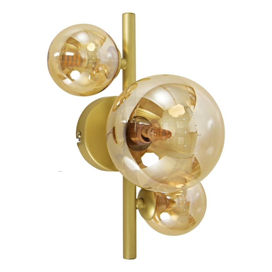 Brilagi - LED Nástěnné svítidlo MILLA 3xG9/3W/230V zlatá