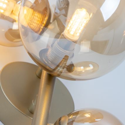 Brilagi - LED Nástěnné svítidlo MILLA 3xG9/3W/230V zlatá